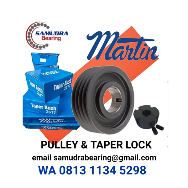 Pulley Belt And Taper Lock Martin 2517
