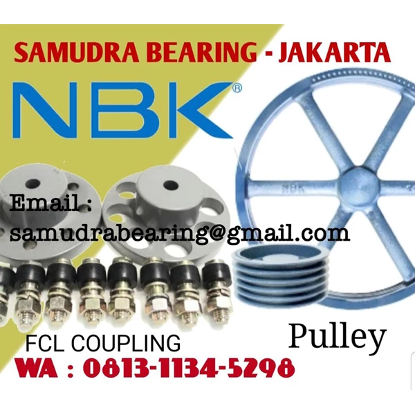 NBK COUPLING FCL 180 FCL 160 FCL 140 FCL 125 TOKO SAMUDRA BEARING JAKARTA