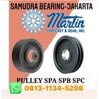  DRIVE PULLEY MARTIN TIPE SPA SPB SPC KOMPLIT BUSH PT.  SAMUDRA BEARING 1