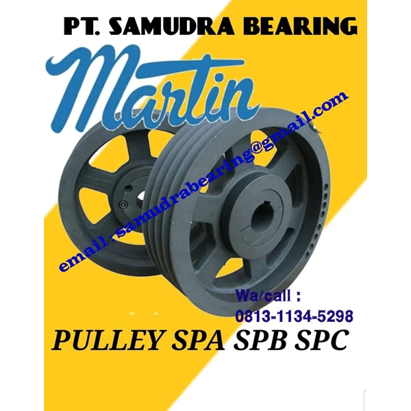 PULLEY MARTIN/ FENNER  SPA SPB SPC PT. SAMUDRA BEARING